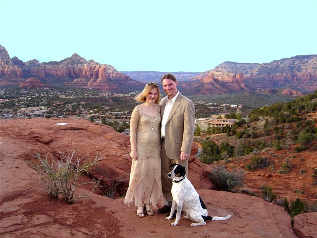 Airport Saddle Wedding - Affordable Sedona Weddings - Reverend Joel Boyd - Sedona Arizona