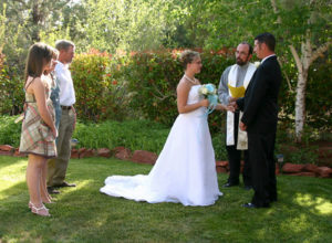 Casa Sedona Bed & Breakfast Wedding - Affordable Sedona Weddings - Reverend Joel Boyd - Sedona Arizona